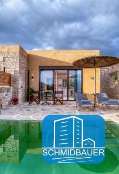 Kalamaki Kreta, Kalamaki: Komplex mit 6 Apartments, privaten Pools und herrlicher Aussicht zu verkaufen Gewerbe kaufen